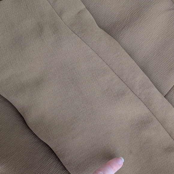 WILFRED Cherrelle Blazer Saville Brown Tan Double Breasted Aritzia XXS - Picture 12 of 12